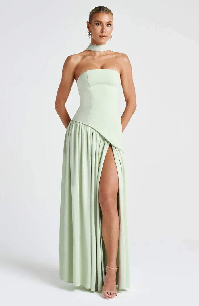 ROBE MAXI MALIYAH - MENTHE