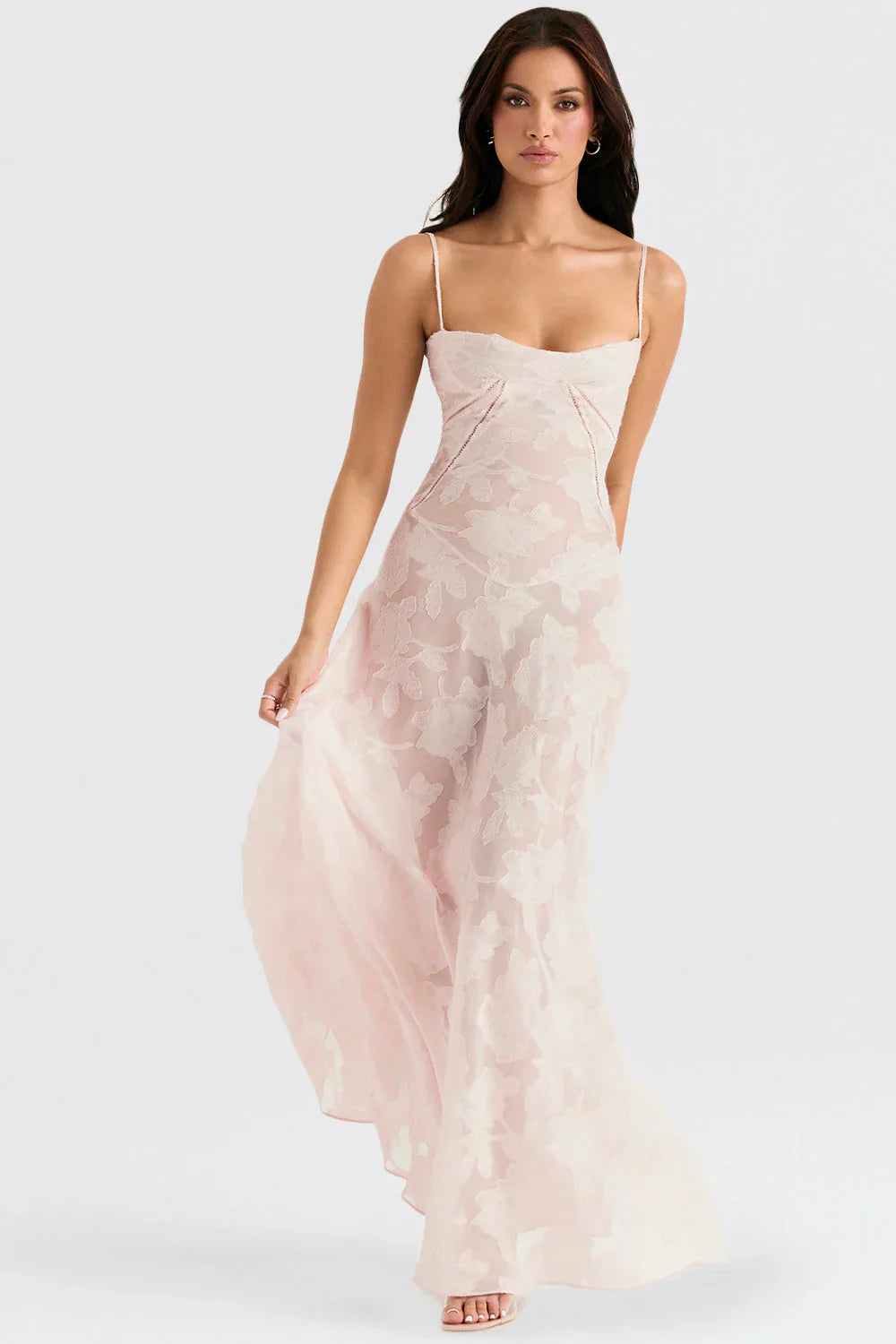 ROBE MAXI MYA - ROSE