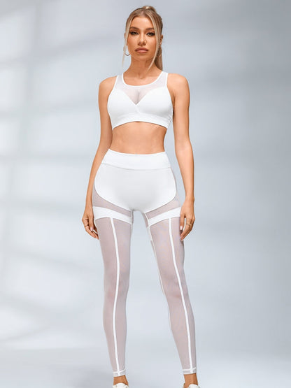 Female Super Sexy Unique Mesh Sports Bras
