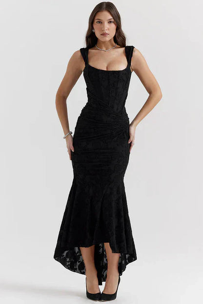 ROBE MIDI MOLLY - NOIRE 