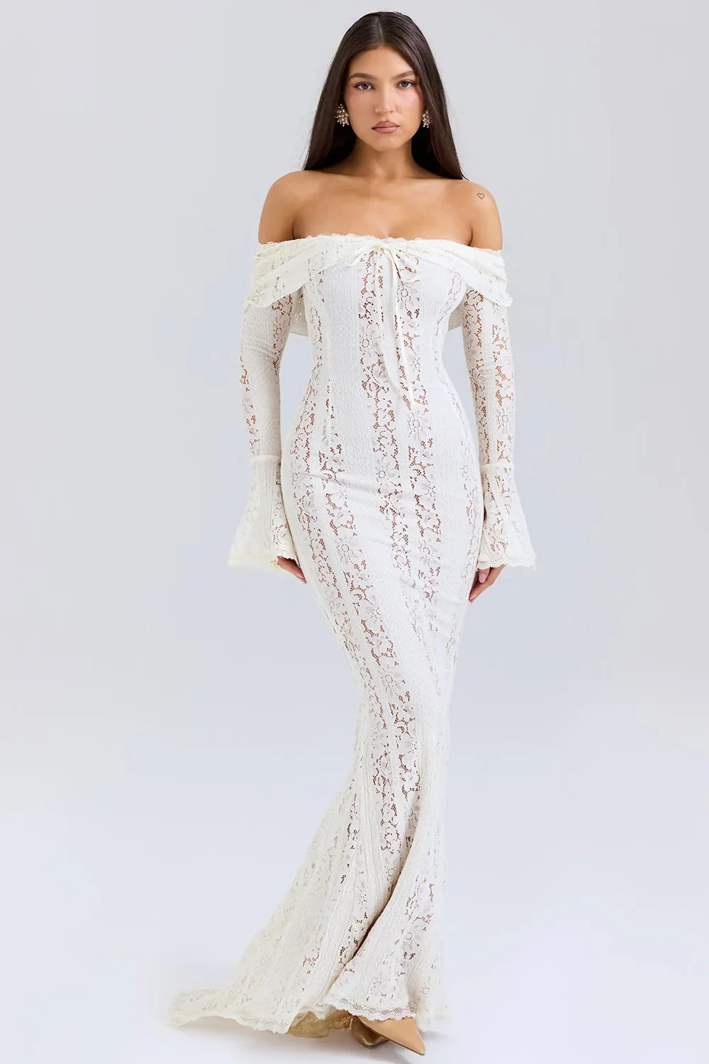 ROBE MAXI JULIETTE - BLANCHE