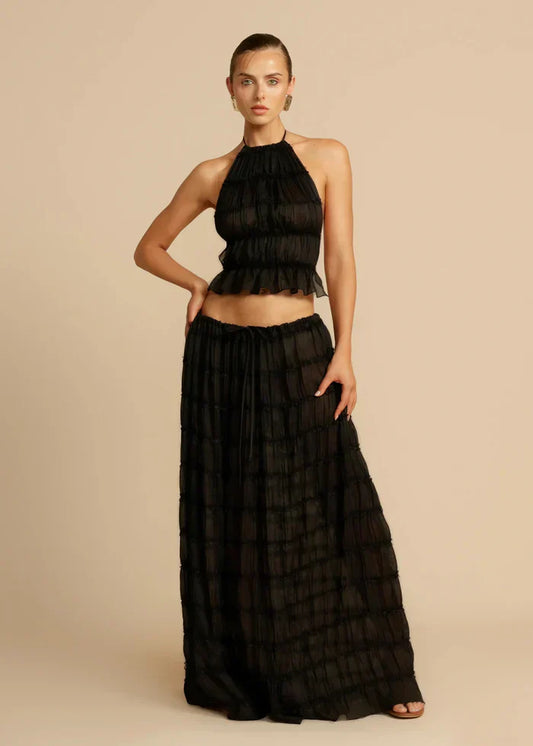 ENSEMBLE ROBE MARY - NOIR