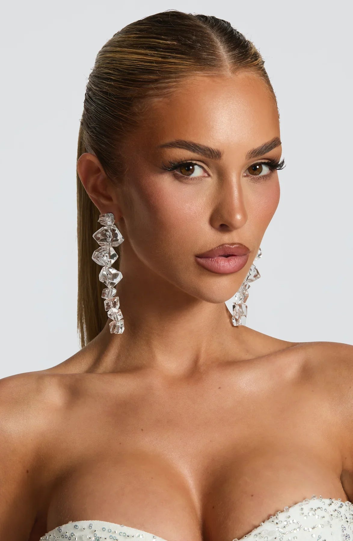 BOUCLES D'OREILLES LUMINA - CRISTAL