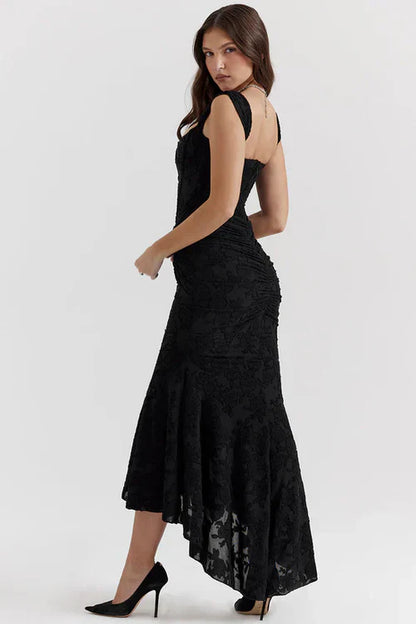 ROBE MIDI MOLLY - NOIRE 