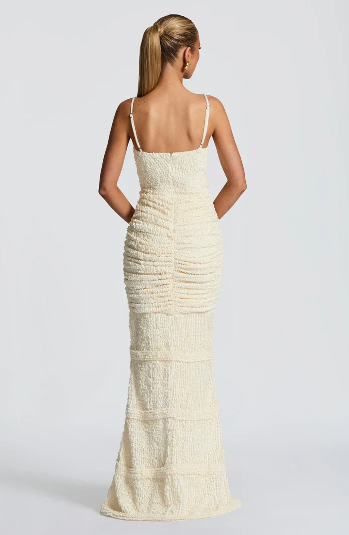 ROBE MAXI LYSANDRA - BLANCHE