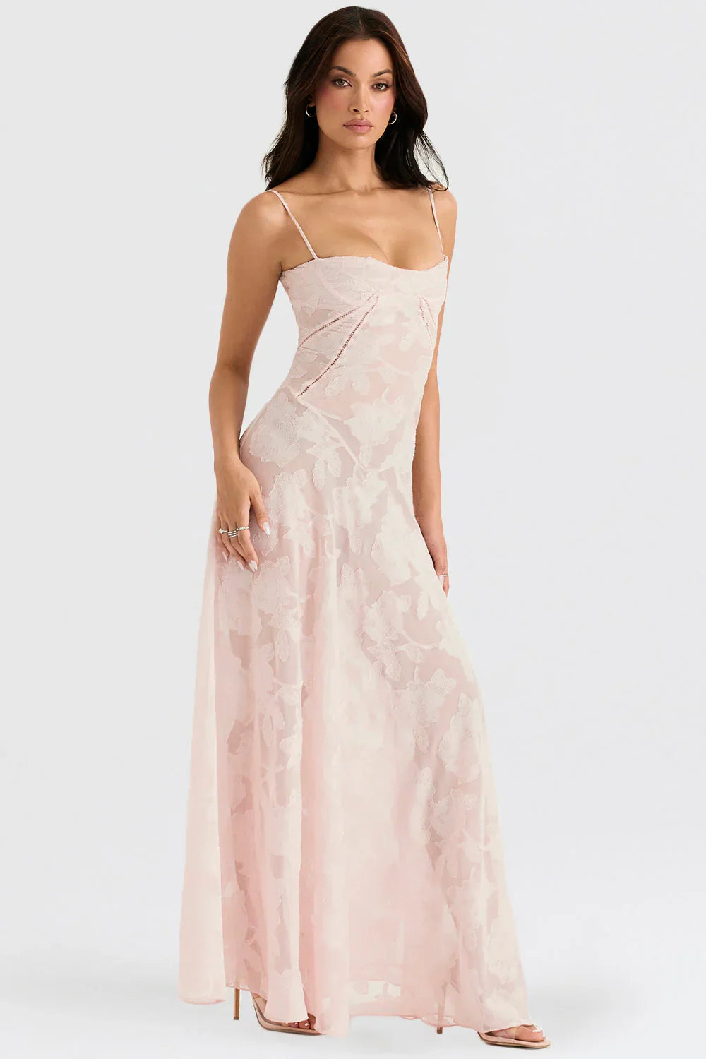 ROBE MAXI MYA - ROSE