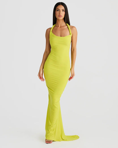 ROBE MAXI MELANI - VERTE
