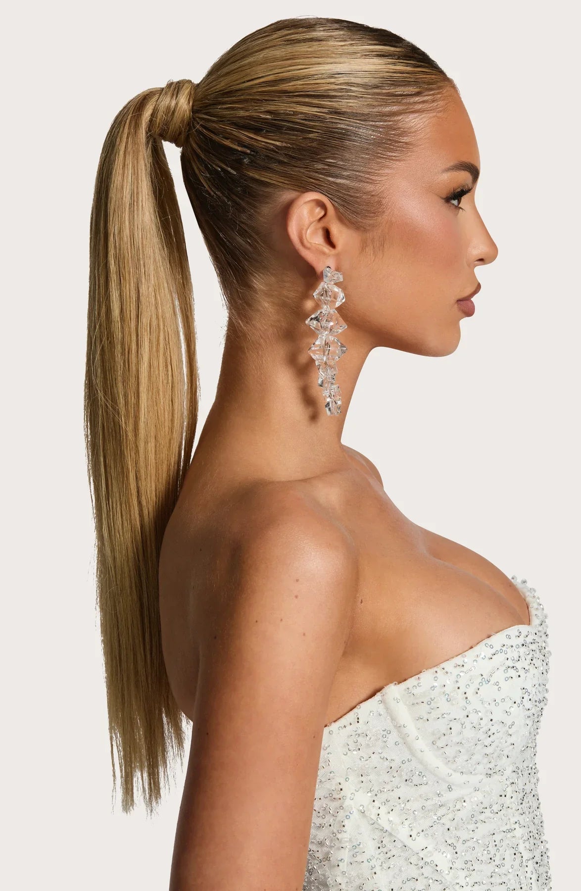 BOUCLES D'OREILLES LUMINA - CRISTAL