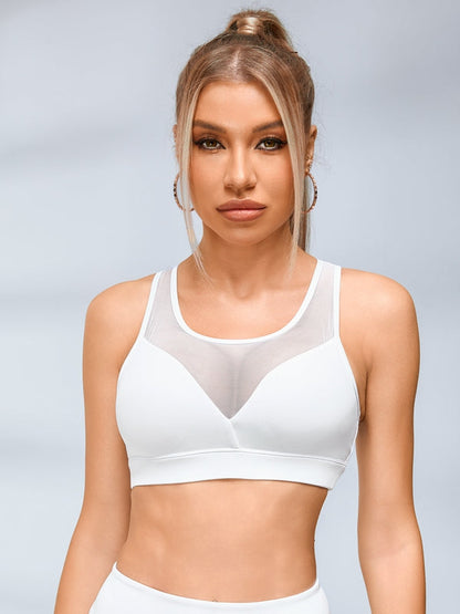 Female Super Sexy Unique Mesh Sports Bras