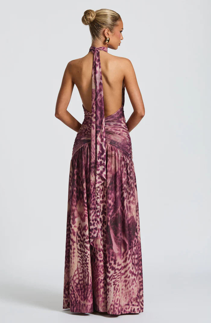 ROBE MAXI MELANIA - VIOLET