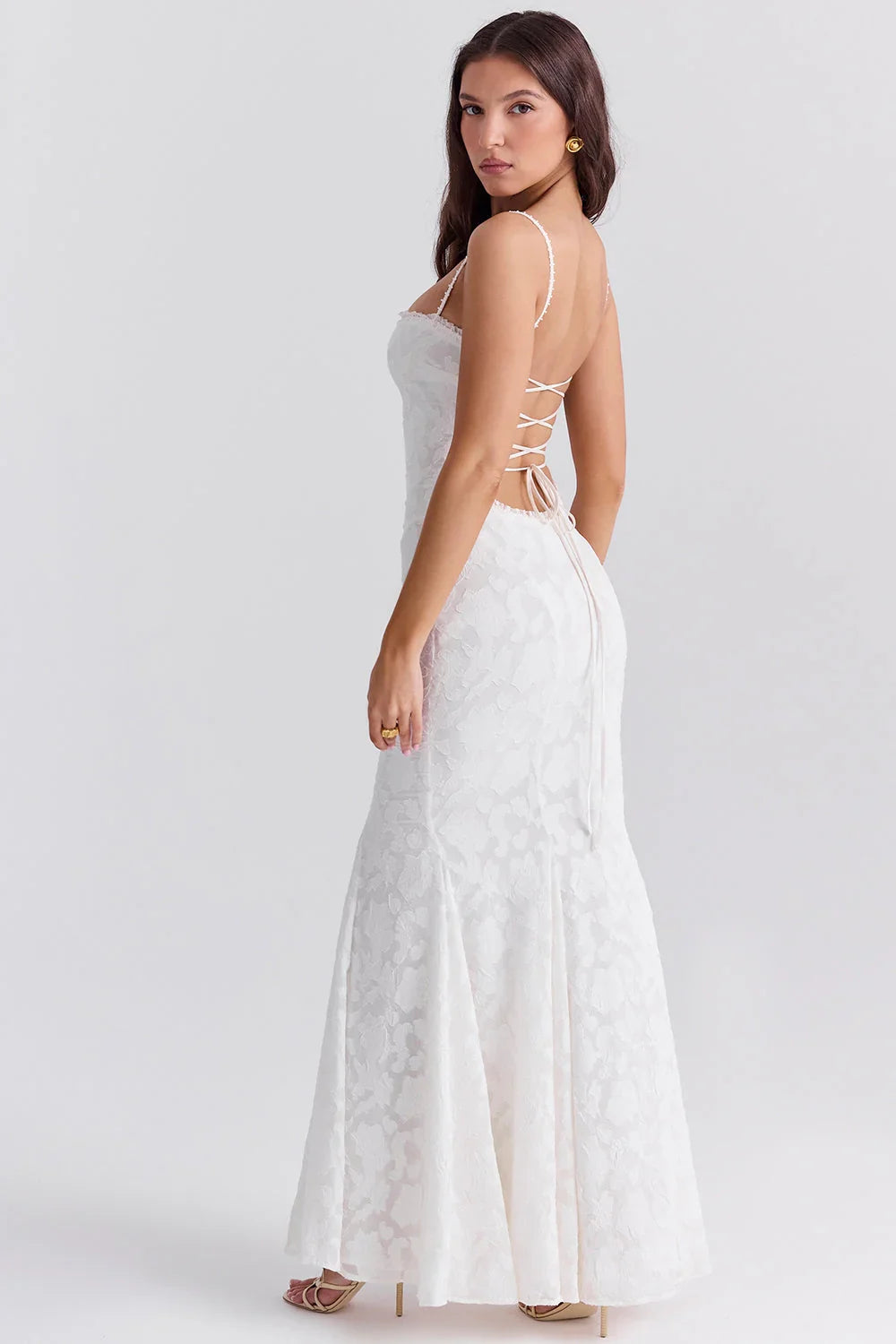ROBE MAXI JUNIPER - BLANCHE