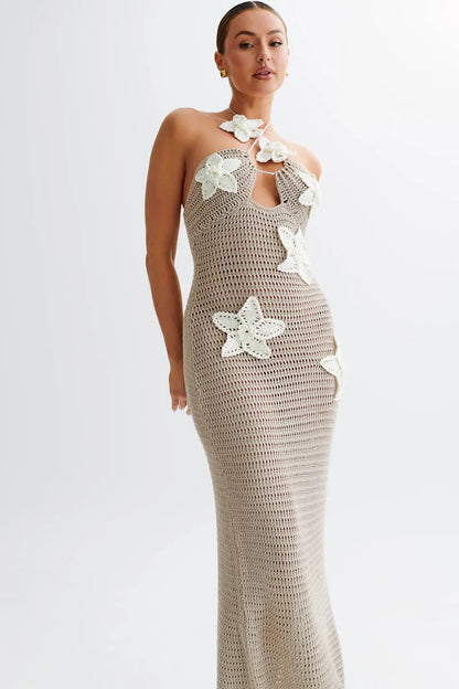 ROBE MAXI MELODY - KAKI