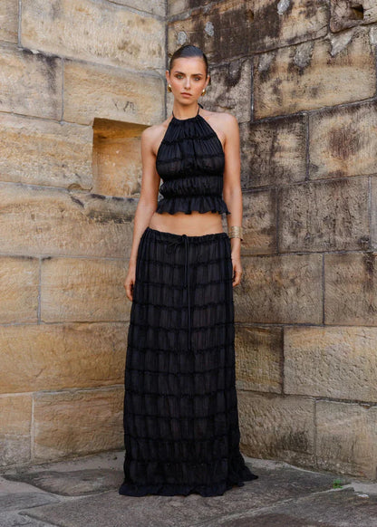ENSEMBLE ROBE MARY - NOIR