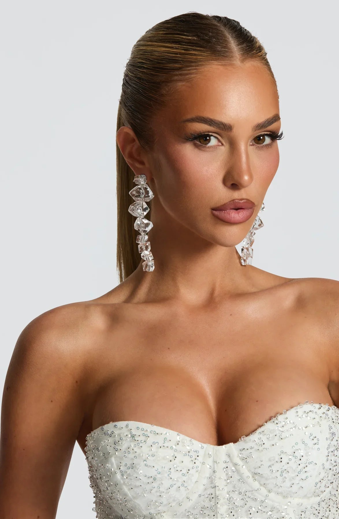 BOUCLES D'OREILLES LUMINA - CRISTAL