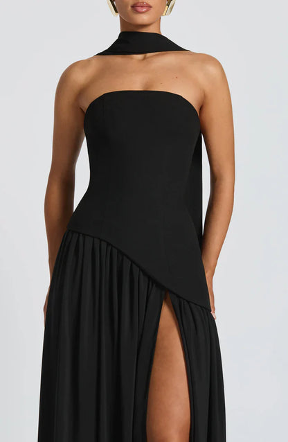 ROBE MAXI MALIYAH - NOIRE