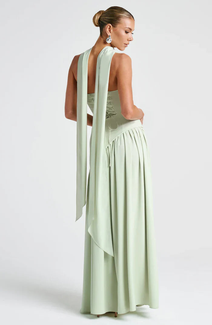 ROBE MAXI MALIYAH - MENTHE