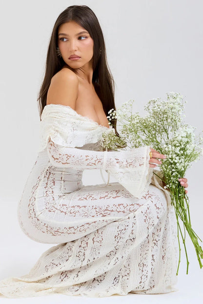 ROBE MAXI JULIETTE - BLANCHE