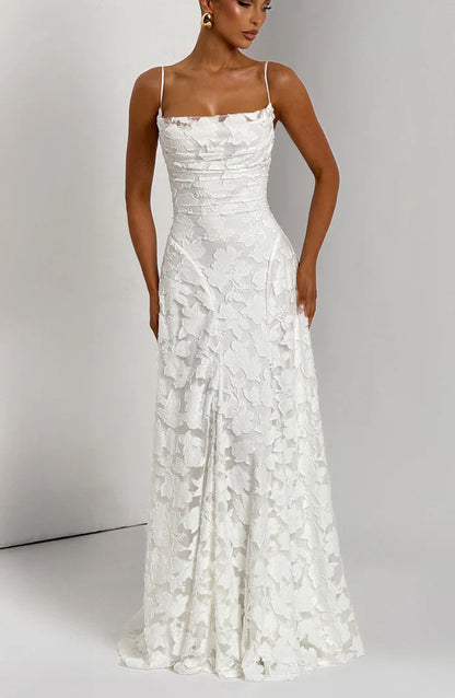 FRANCIS MAXI DRESS - WHITE