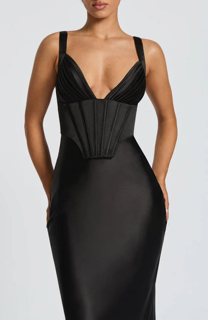 SHAE MAXI DRESS - BLACK