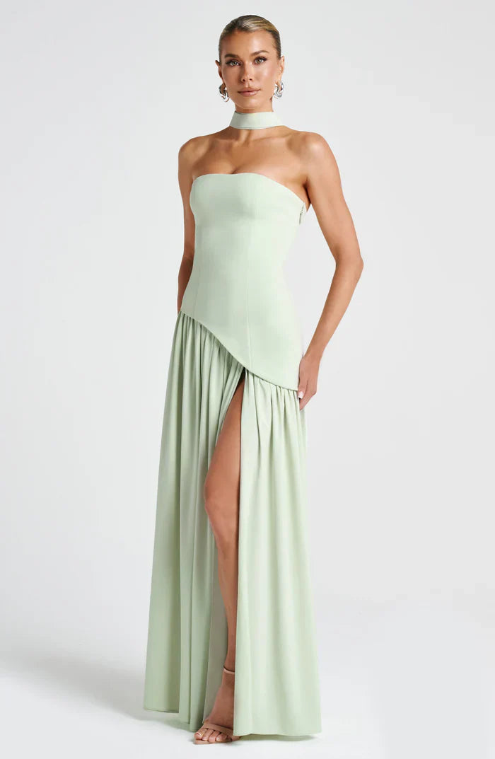 ROBE MAXI MALIYAH - MENTHE