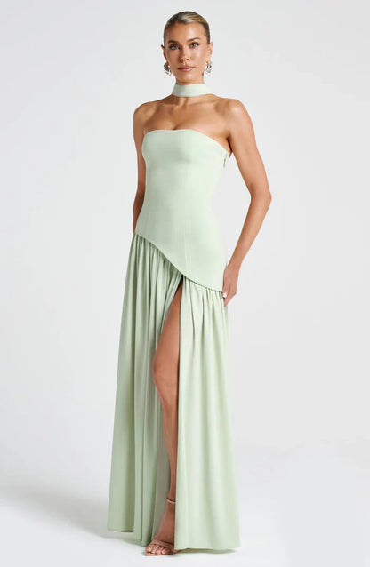 ROBE MAXI MALIYAH - MENTHE
