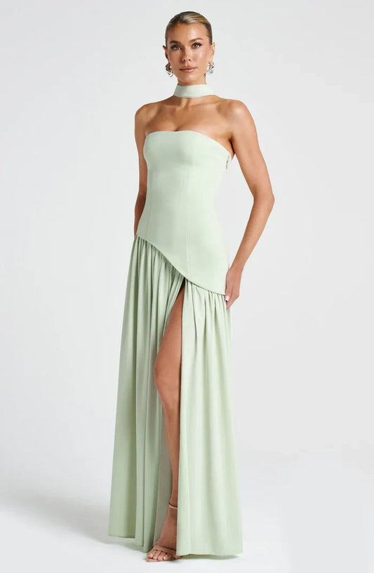ROBE MAXI MALIYAH - MENTHE