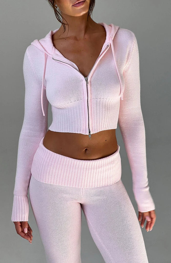 PORTIA KNIT SET - PINK