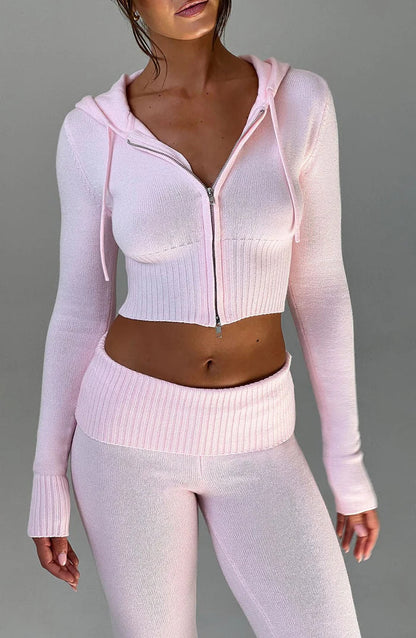 PORTIA KNIT SET - PINK