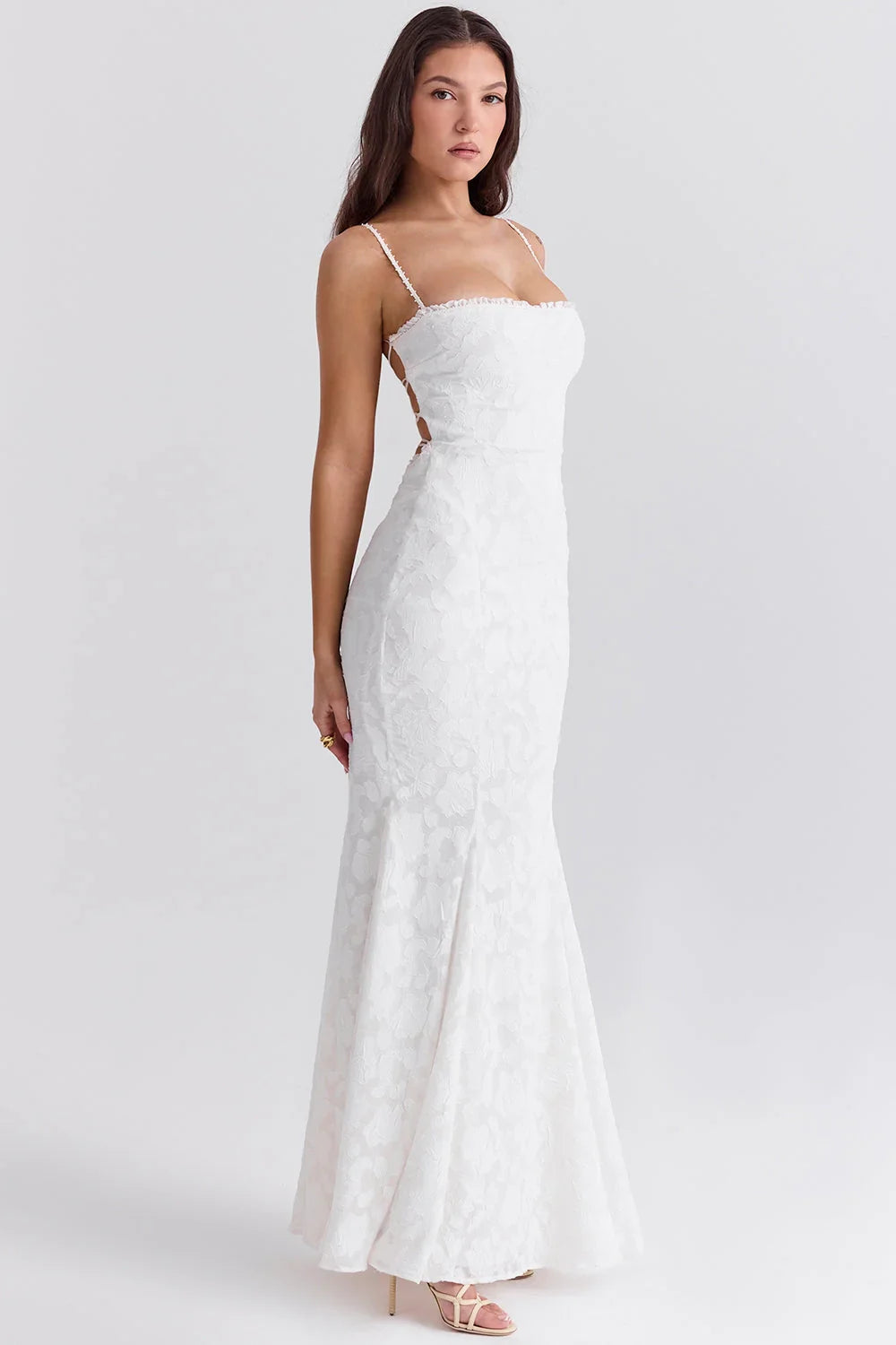 ROBE MAXI JUNIPER - BLANCHE