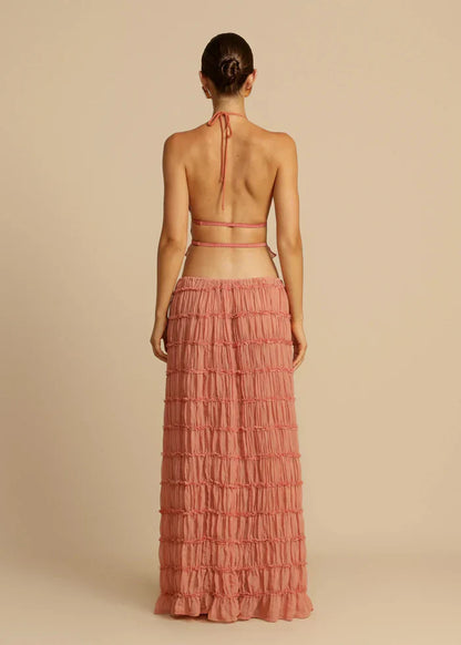 ENSEMBLE ROBE MARY - ROSE