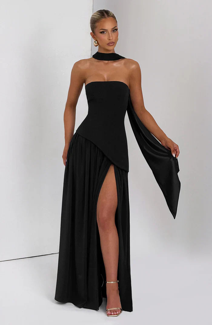 ROBE MAXI MALIYAH - NOIRE