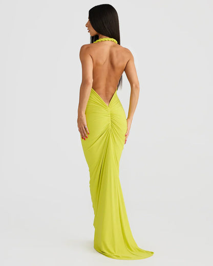 ROBE MAXI MELANI - VERTE