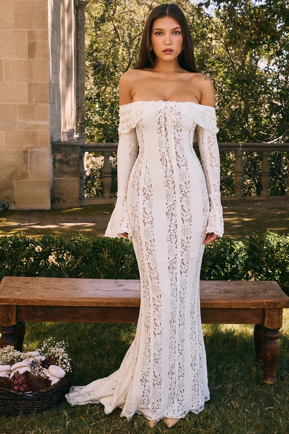 ROBE MAXI JULIETTE - BLANCHE