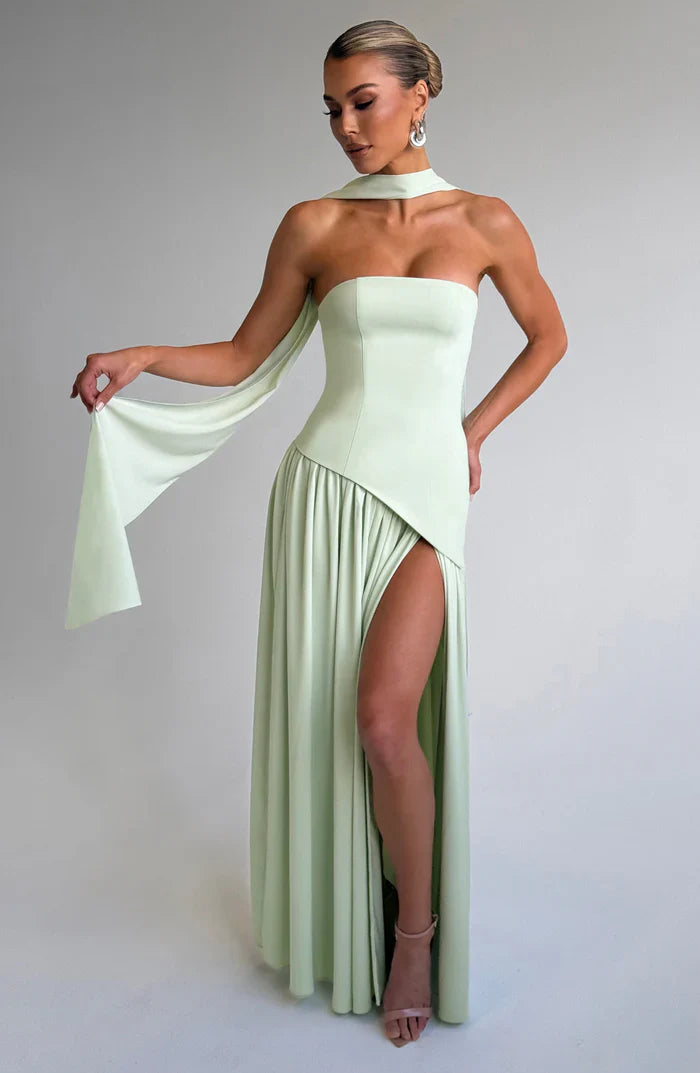 ROBE MAXI MALIYAH - MENTHE