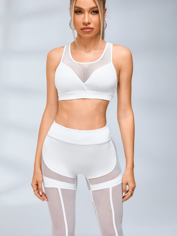 Female Super Sexy Unique Mesh Sports Bras