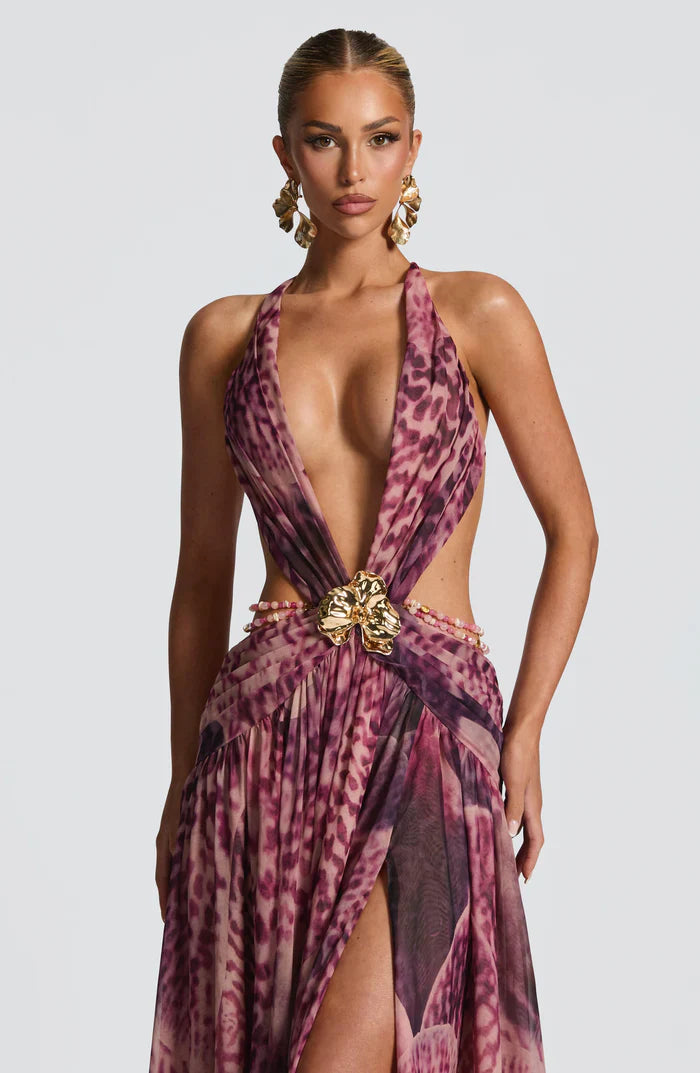 ROBE MAXI INDIANNA - VIOLET