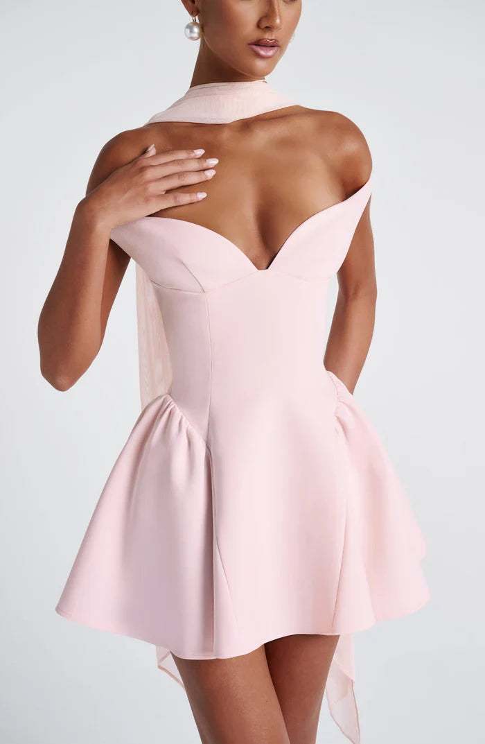 ROBE MINI MARLA - BLUSH