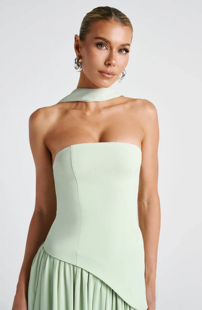 ROBE MAXI MALIYAH - MENTHE