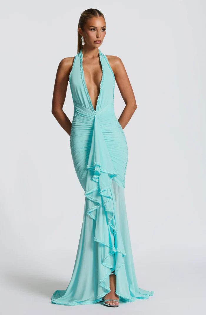 ROBE MAXI ONSI - AQUA