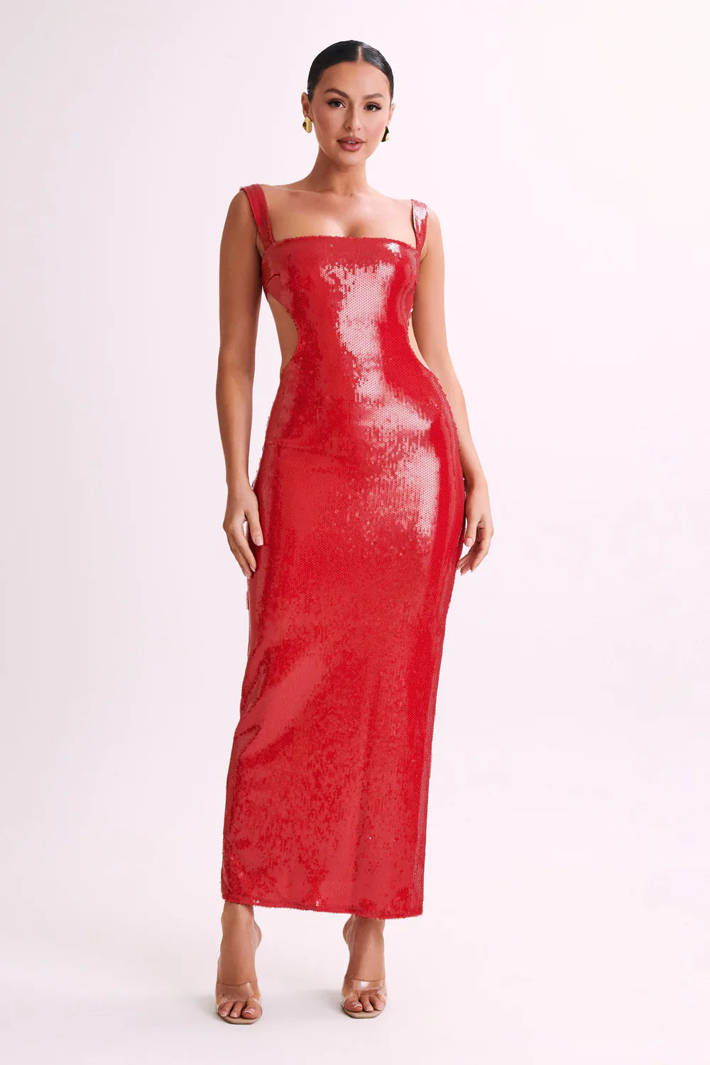 ERIS MAXI DRESS - RED