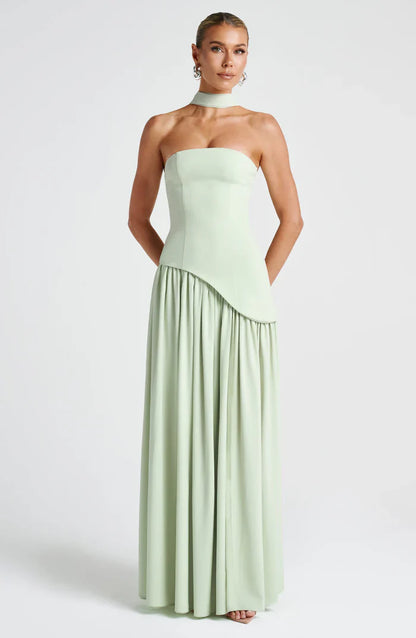 ROBE MAXI MALIYAH - MENTHE