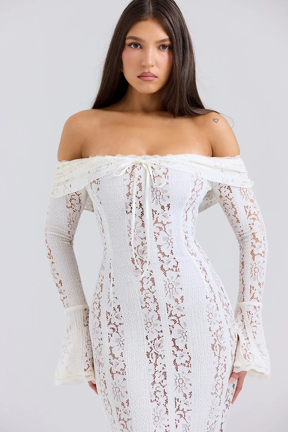 ROBE MAXI JULIETTE - BLANCHE