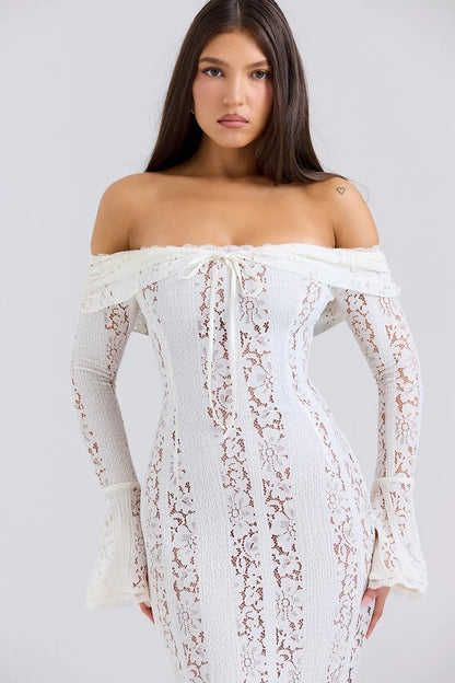 ROBE MAXI JULIETTE - BLANCHE