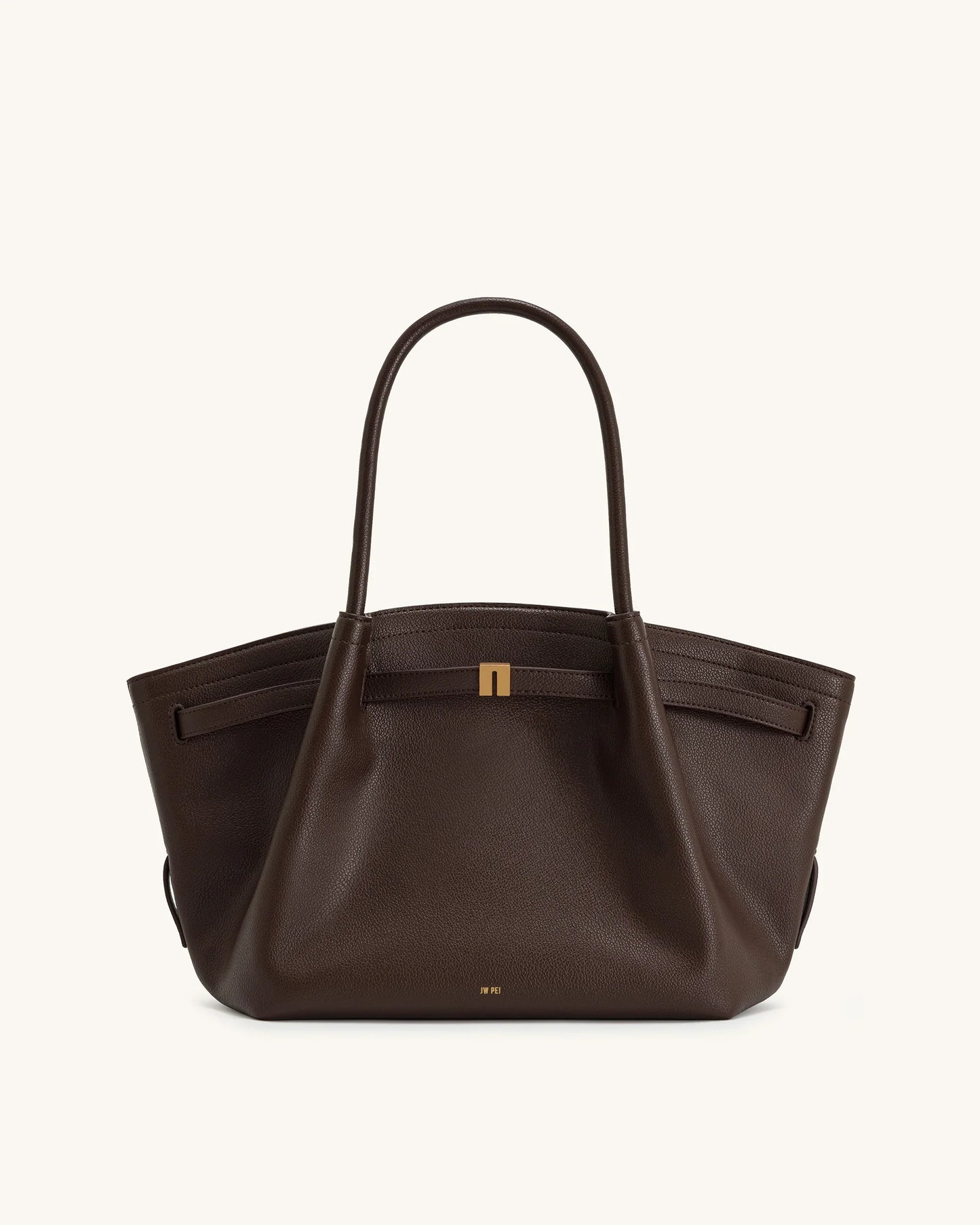 SAC CABAS MOYEN HANA - MARRON FONCÉ