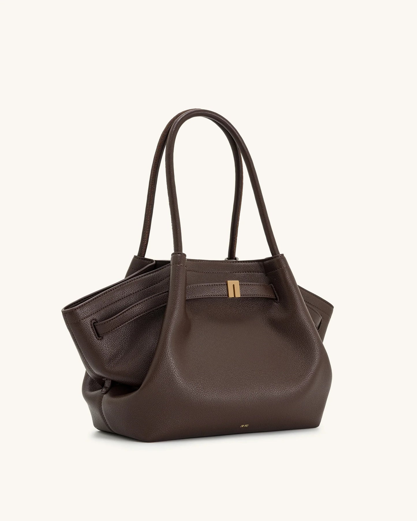 SAC CABAS MOYEN HANA - MARRON FONCÉ