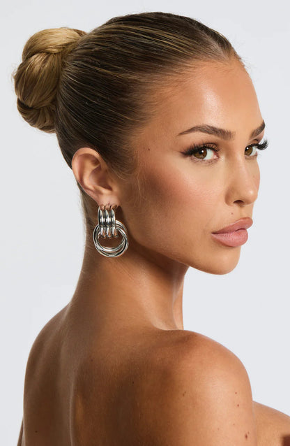 BOUCLES D'OREILLES MELITA - ARGENT