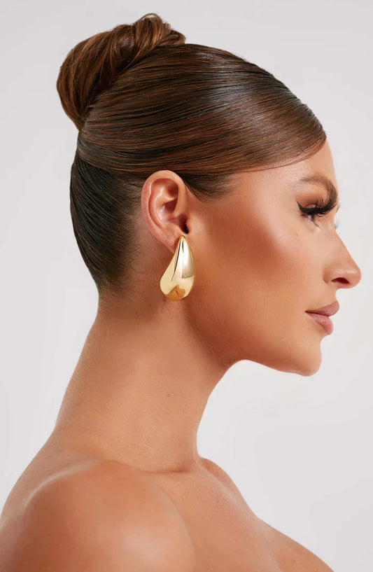 GRANDES BOUCLES D'OREILLES FAYTH - OR