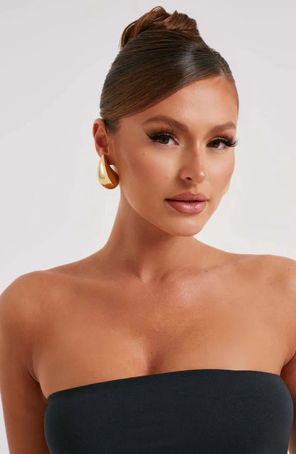 GRANDES BOUCLES D'OREILLES FAYTH - OR
