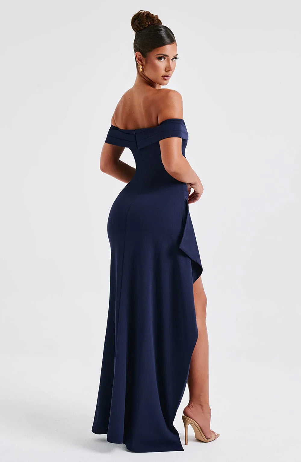 ROBE MAXI JOYCE - BLEU MARINE