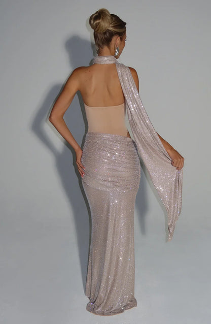ROBE MAXI KAILANI - NUDE